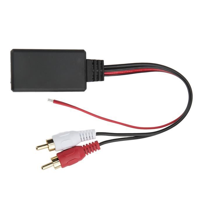 Akozon câble d'entrée audio Bluetooth Adaptateur radio stéréo sans fil
