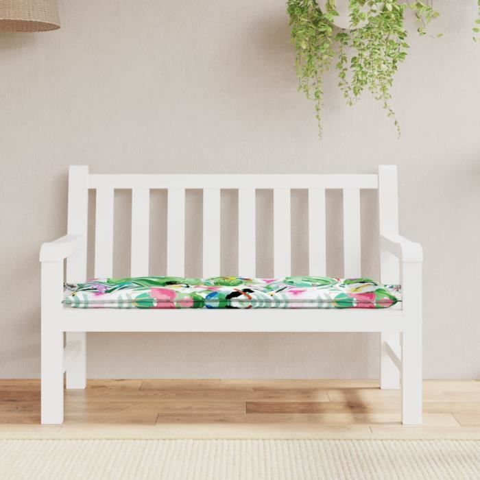 Coussin De Banc De Jardin Épais En Coton 100/110/120 Cm - Coussin Confortable Intérieur Extérieur 50 X 160 Cm Pour Banc 2-3 Places