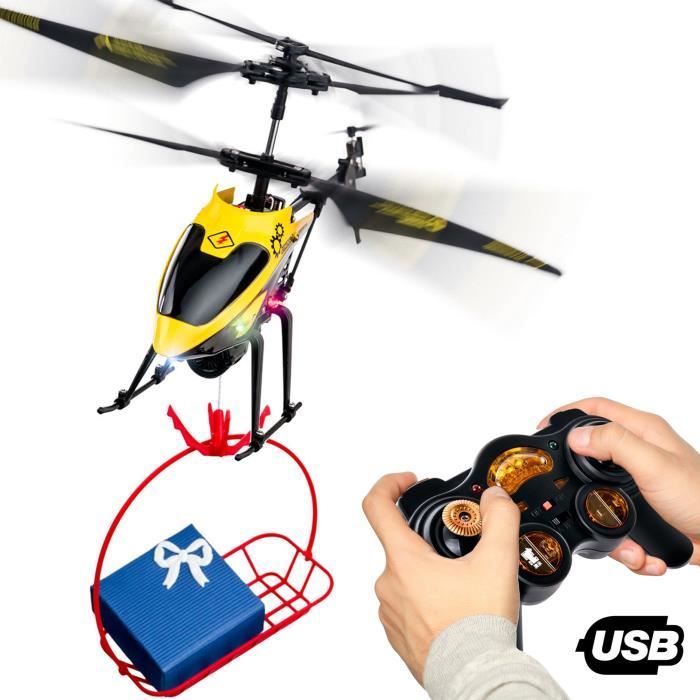Cadeau Client Personnalisé - Hélicoptère télécommandé double hélice