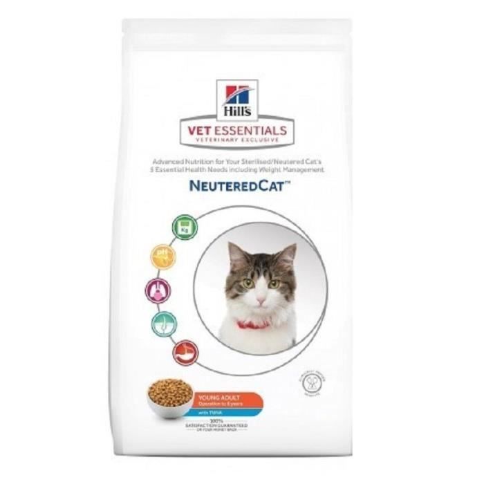 Hills Croquettes Au Thon Vetessentials Neuteredcat Young Adult Pour Chat 1 5 Kg Cdiscount Animalerie
