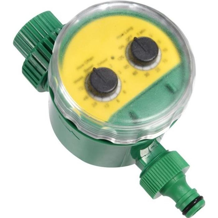 Minuterie darrosage électronique - KIMISS - Contrôleur multi-fonction - Vert - 16 programmes darrosage
