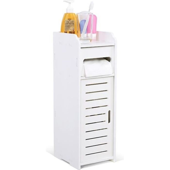 Meuble Rangement Wc Etagere Bois Pour Toilettes Economiseur D