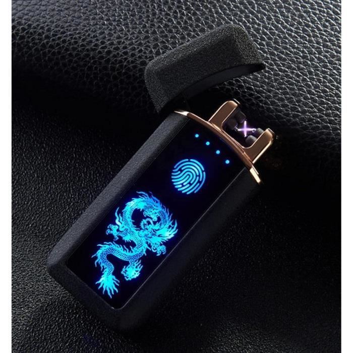 Briquet Électrique USB Rechargeable - Arc Plasma, Coupe-Vent - Cadeau Homme