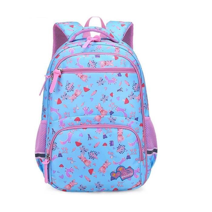 Cartable Fille Primaire Enfant - Sac à Dos Ecole Scolaire Pour D'école