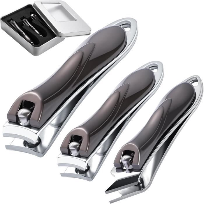 Coupe-ongles Bébé En Métal - Longueur 9 Cm - Incurvé, Avec Ciseaux à Cuticules (neuf)