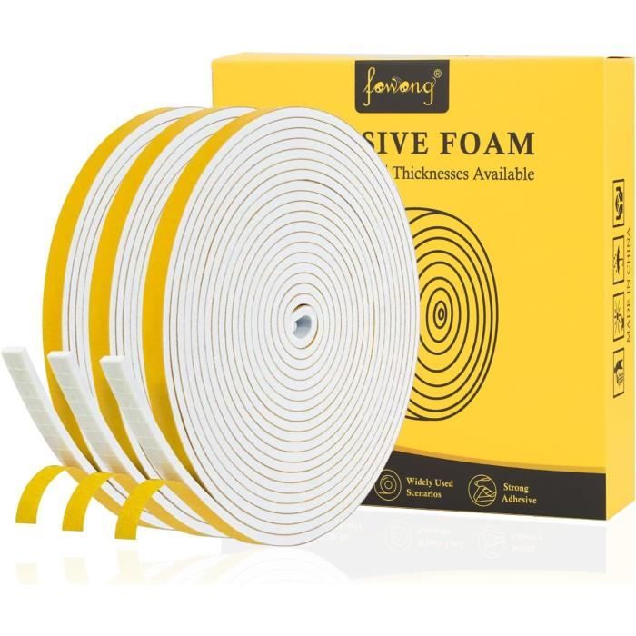 Joint Isolation Pour Fenêtre Porte 6mm (W) X 3mm (T) X 20Mts (L