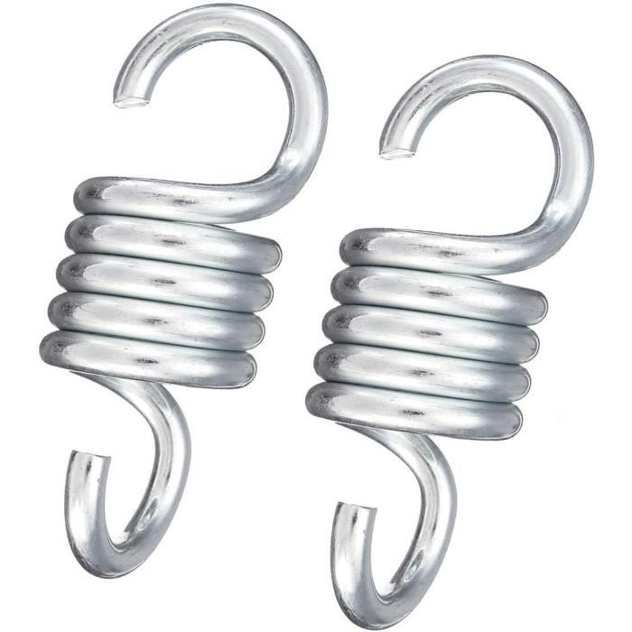 Chaîne De Suspension Lourde 50 Cm Avec 2 Mousquetons - Charge Max 230 Kg, Pour Hamac, Balançoire - 5