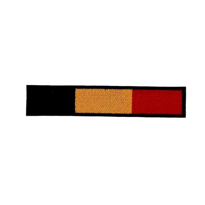 Ecusson patch badge imprime drapeau B Belgique 
