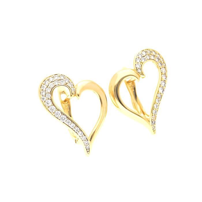 36 Paires Argent/Or Mignon Mini Coeur Star Crystal Clous D'Oreilles Pour Femmes Filles 
