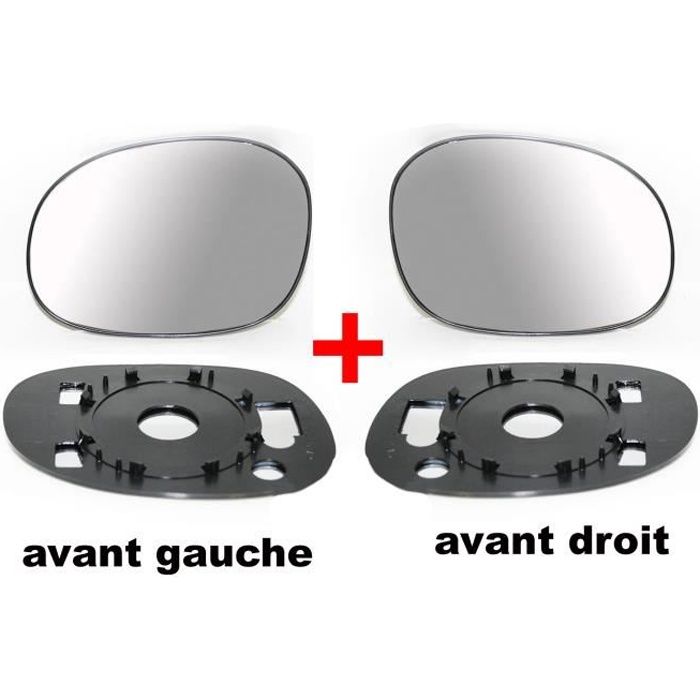 Citroen C3 Mk2 Hayon 1/2010-4/2017 Chauffé Miroir Convexe Verre Drivers Side