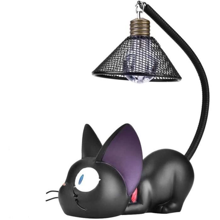 Cadeaux pour chats lampe de table Pet Art Decor décoration de chambre pour enfants garçons filles CooPark 3D Animal LED Veilleuse avec 16 changements de couleur avec télécommande 