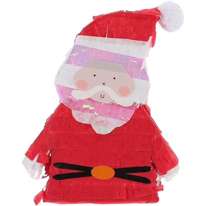 Pinata de Noël Santa Claus pour Enfants Pinata Jouet Pinata Sucre