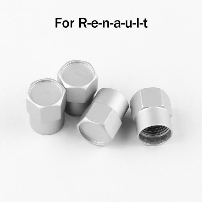 Capuchons De Valve Pneu Métal Noir - Style Land Rover Range Rover Sport Evoque, Lot De 4