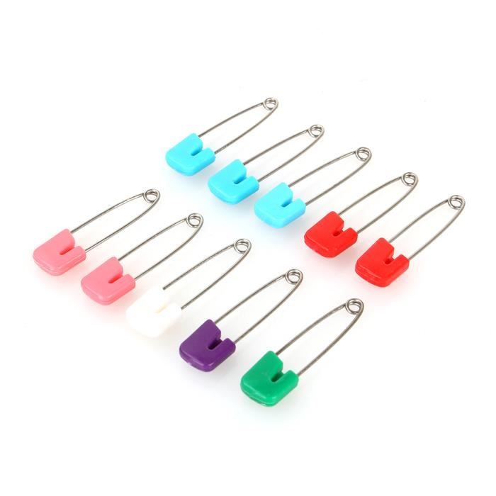 EBTOOLS goupille de sécurité 10 pièces artisanat couture épingles de sécurité tenir verrouillage bébé enfants robe