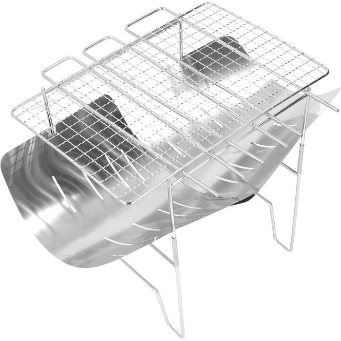 Grille De Grill/plancha ACME Acier Inoxydable - Pour Feu De Camp, Camping - NEUVE