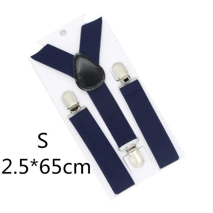 Bretelles élastiques Réglables Pour Homme - Design En Y Avec Clips Solides, Idéales Pour Pantalon Habillé Et Activités Plein Air