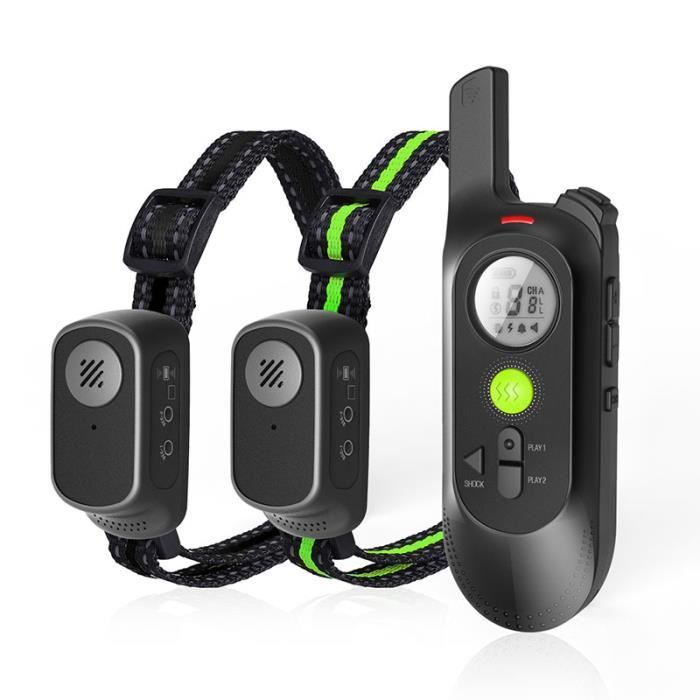 Collier électrique d'entraînement pour chien - Dressage - 800M ...