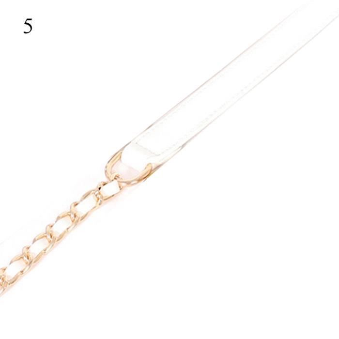 Chaine Pour Sac A Main Chaînes De Sacs En Acier Inoxydable 9 Mm DIY Chaîne De Bourse De Remplacement Détachable, Sangles De Ceinture De Sac For Sacs à Main (Color