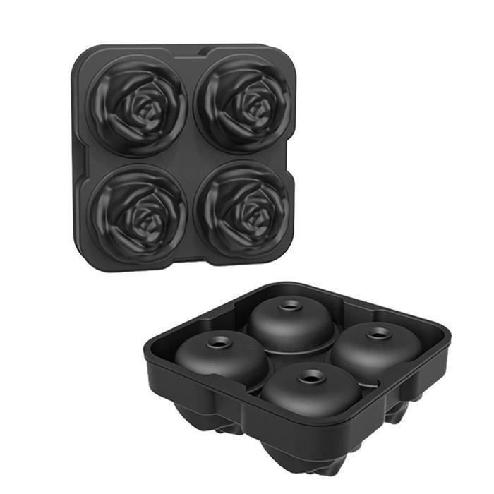 2 Moules à Glaçons Longs Pour Bouteilles - Silicome Alimentaire - Glaçons Bâtonnets - Support Anti-Débordement