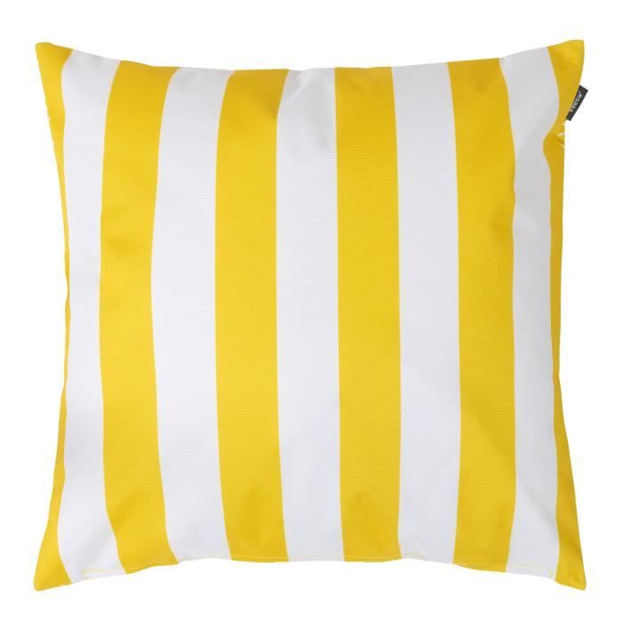 Coussin de Chaise Jaune