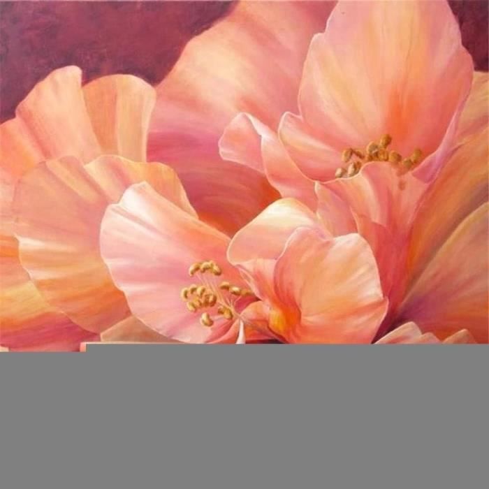 Diamond Painting Kit Foret Complet Paysage De Fleurs,DIY 5D Grande Diamant Peinture Adulte/enfant Dot Cristal Strass Broderie Point De Croix à La Main Art Maison Décor Murale Square Drill,90x180cm