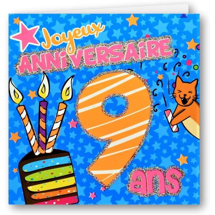 carte-anniversaire-9-ans-format-carnet-15x15-avec-texte-encre