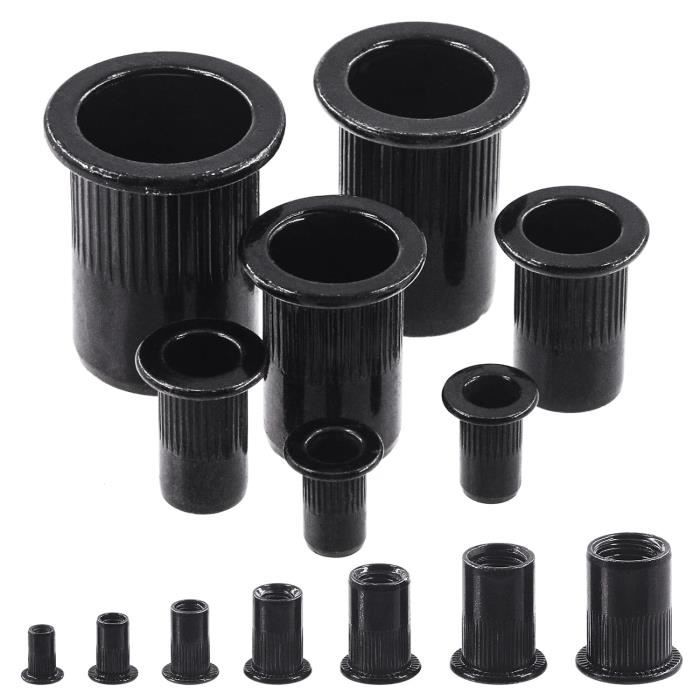 Lot De 4 Adaptateurs Filetés M5 Femelle Vers M6 Mâle - 13x8x5 Mm, Argent, Pour Système D'arrosage Vélo