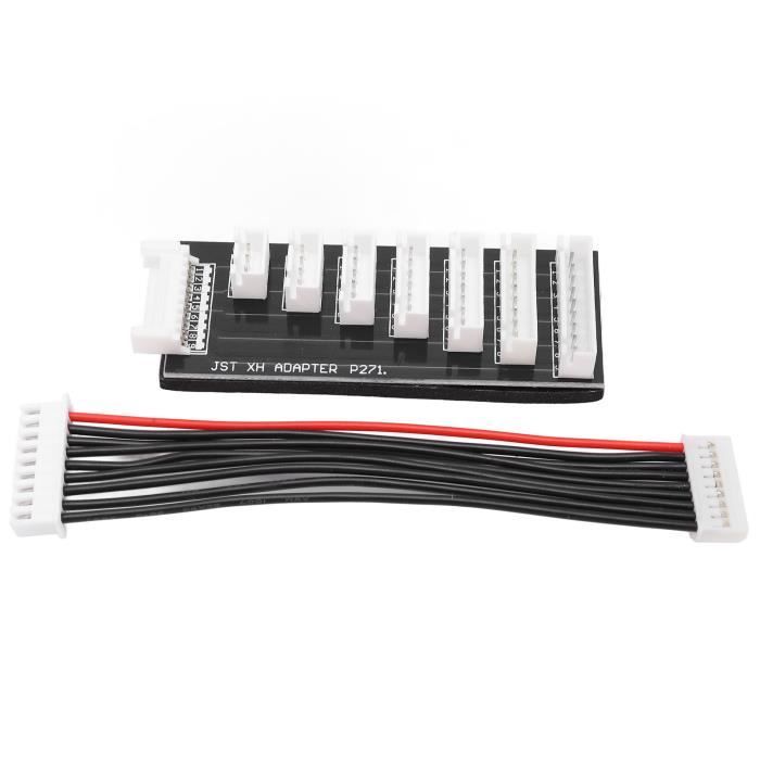 Dilwe Plaque Parallèle Charge Lipo 2S-6S Avec Prise XT60 - Carte Équilibrage Multi Batteries RC