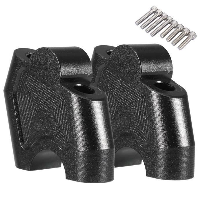 Guidon Azonic Double Wall - Aluminium 25,4 Mm - Noir/Rouge/Blanc - Pour VTT - Occasion