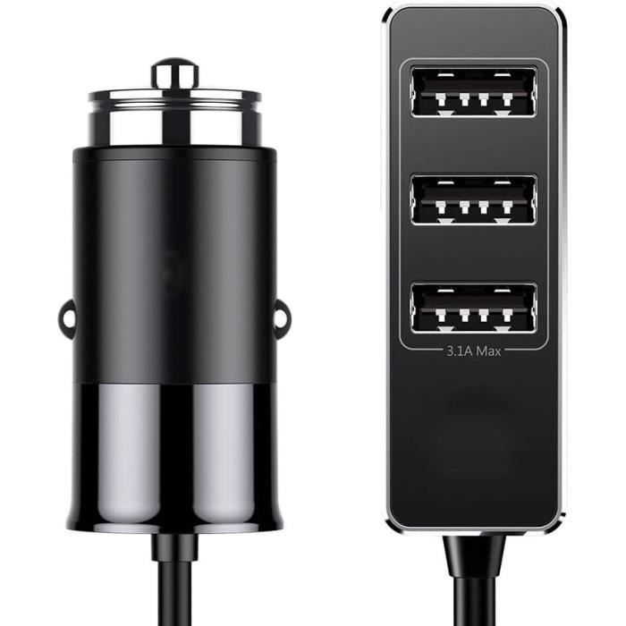 Chargeur De Voiture Mini Câble Usb Pour Caméra Embarquée, Chargeur Mini Usb, Chargeur De Voiture