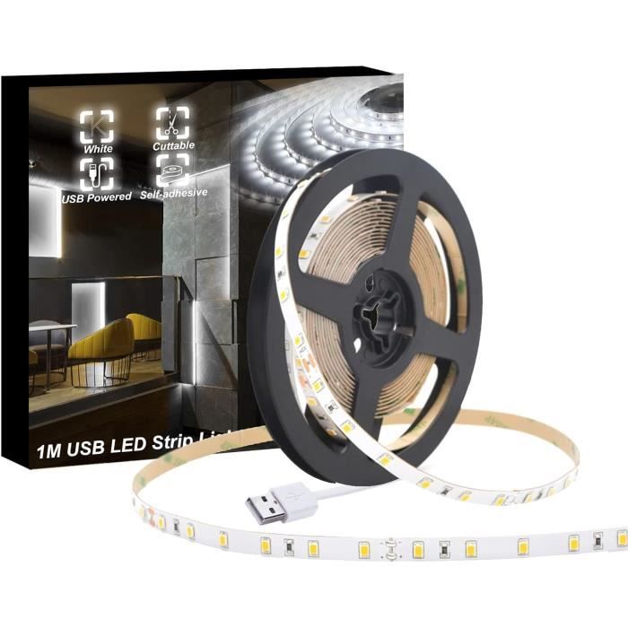 Bande LED Rétroéclairage Pour TV Qil-ive 65" - Compatible Plusieurs Références - Aluminium Dissipateur Thermique - Facile à Installer - Réduit La Fatigue Oculaire - 7