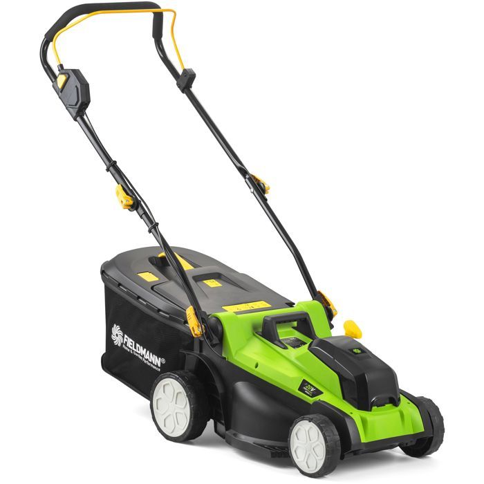 Tondeuse sans fil FIELDMANN 20V Coupe 37 cm Hauteur max 75 mm Batterie et chargeur non inclus - vue 1