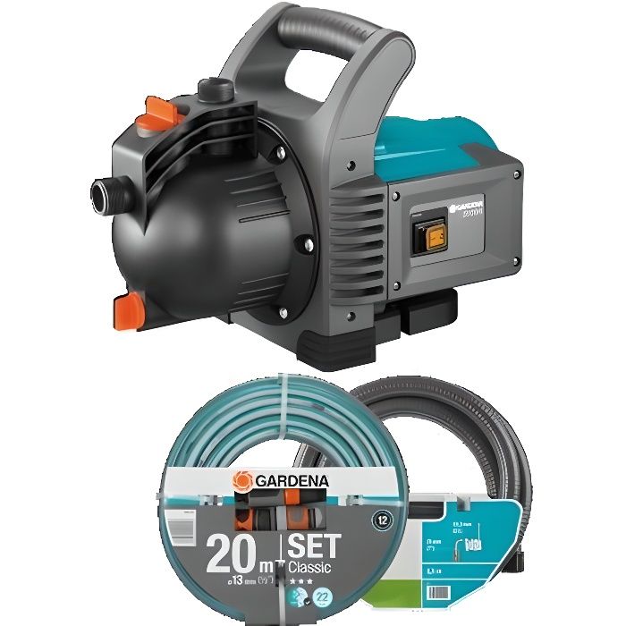 Gardena Kit Pompe D Arrosage De Surface Tuyau Achat Vente Pompe Arrosage Kit Pompe D Arrosage Cdiscount