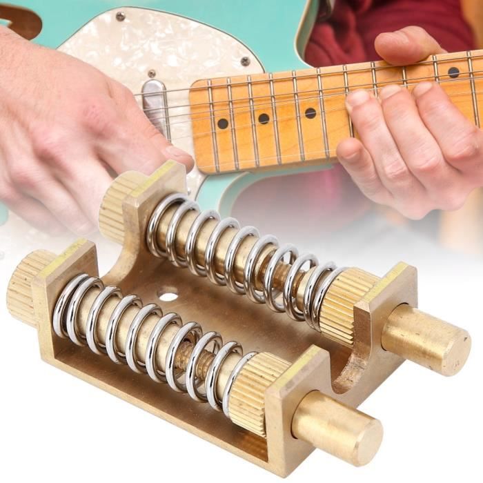 Stabilisateur De Trémolo En Laiton – Compatible Floyd Rose, Améliore La Stabilité Et L’accordage