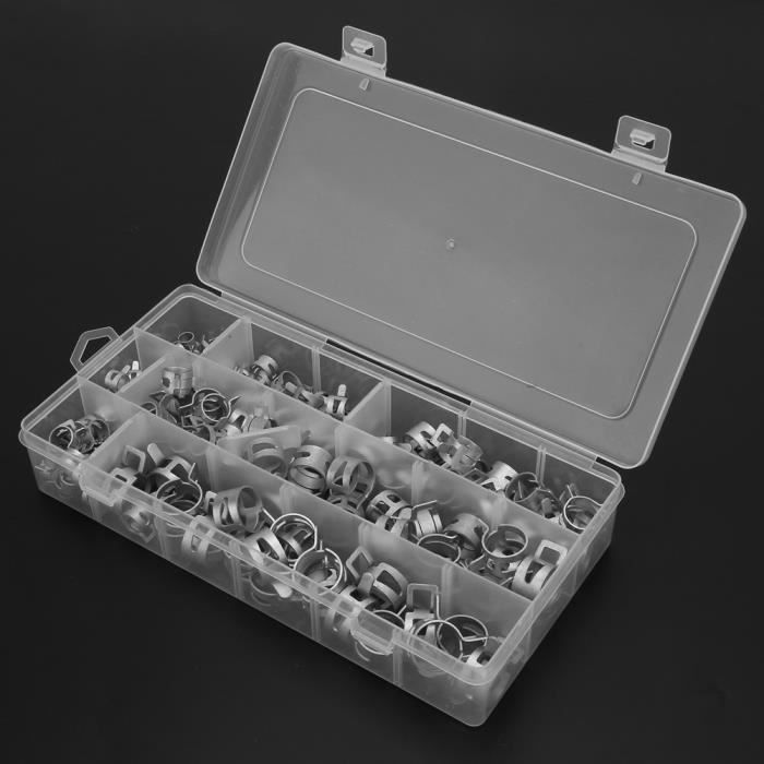 Set De 51 Colliers De Serrage Lobinger - Boîte Spéciale Tournevis - Neuf Pour Plomberie