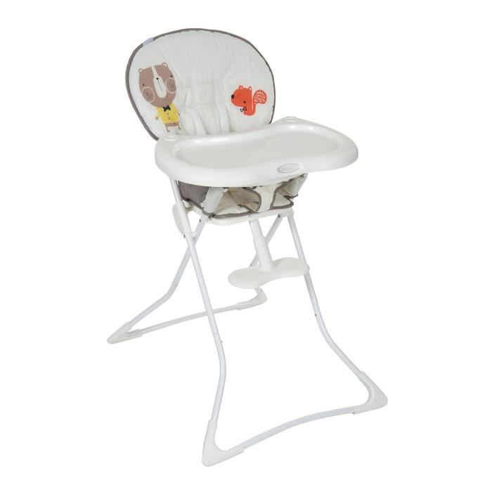 Graco Snack N/’ Stow Chaise haute compacte