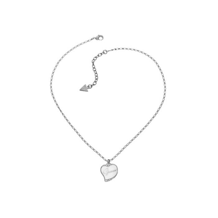 Boucles D'Oreilles Guess Métal Rhodié Strass - UBE71241 - Nouveauté