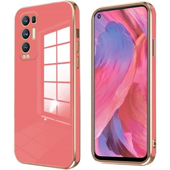 ALAMO Cover In Vetro Sfumato Per Oppo Find X3 Neo - Custodia Colorata Con Retro In Vetro Temperato + TPU - Colore 7