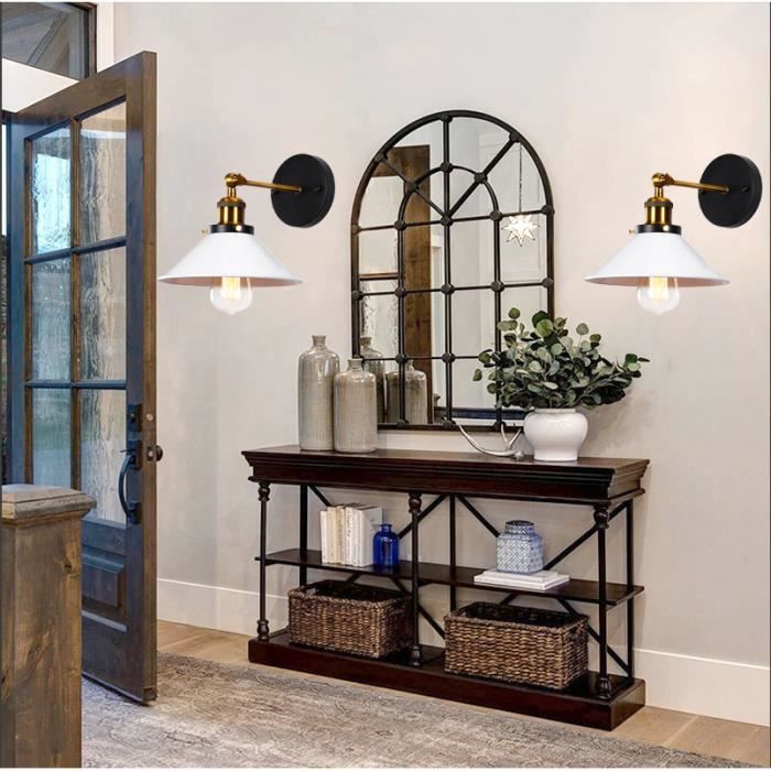 Lampe murale vintage élégante en albâtre S173 | Applique Murale | SIMIG