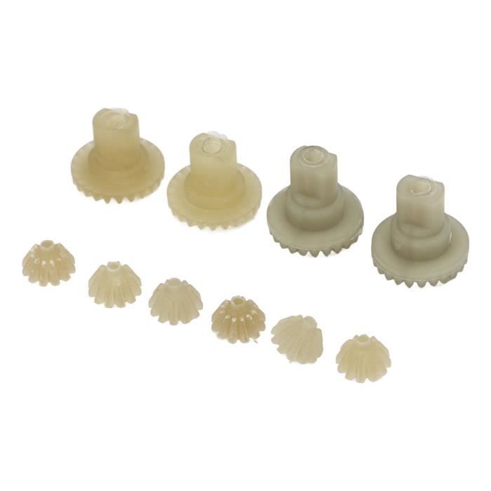 Losueeun Lot De 49 Engrenages En Plastique Pour Voiture RC – Tailles Variées, Pour Motorisation