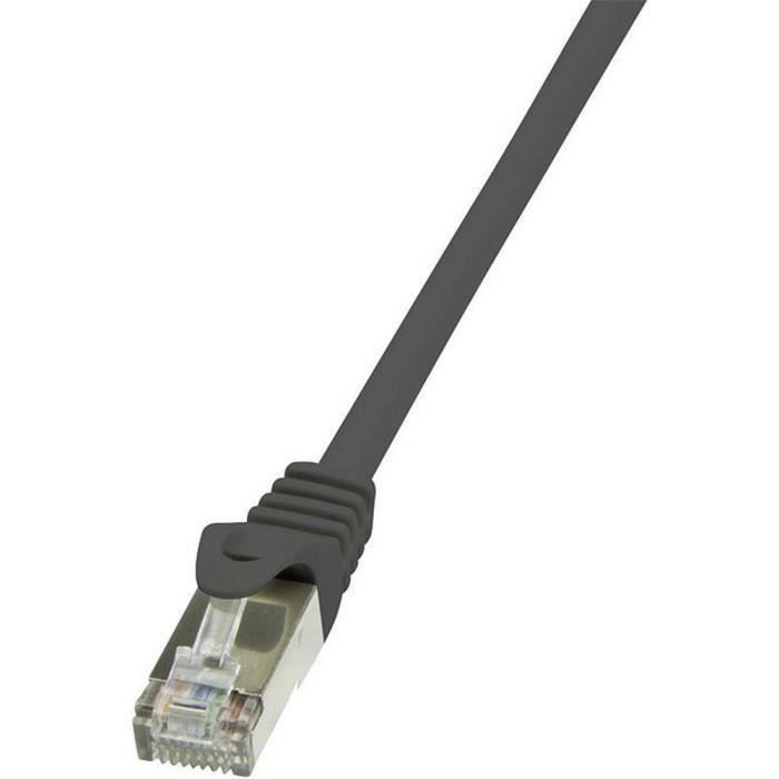 Câble réseau - LOGILINK - Câble RJ45 1m - CAT5e F/UTP - RJ45 - Noir ...