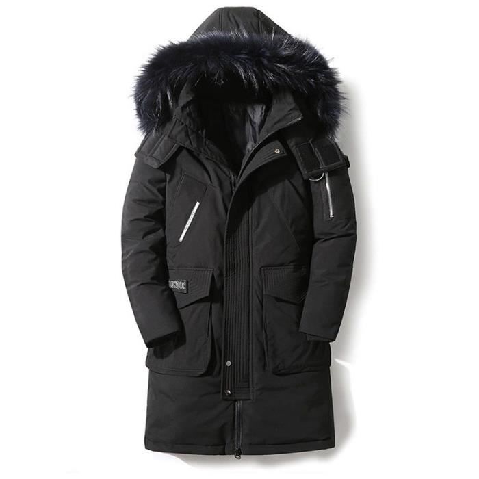 Doudoune homme longue fourrure outlet