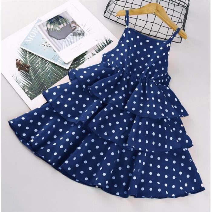 Robe a pois fille outlet