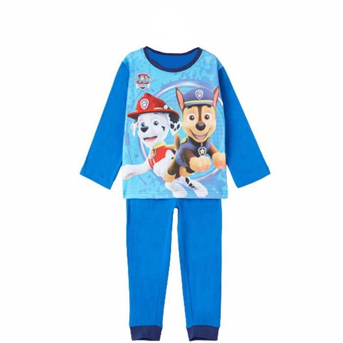 Pull Pyjama Garçon Matalan – 8 Ans, Bleu, Coton, Manches Longues, Motif The Greatest
