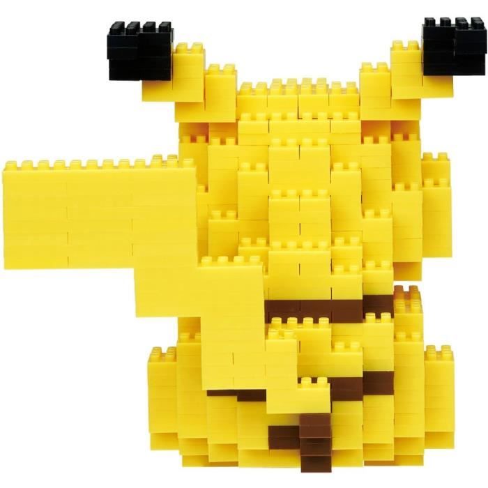 Figurine en briques BANDAI NANOBLOCK Pokémon Pikachu Deluxe