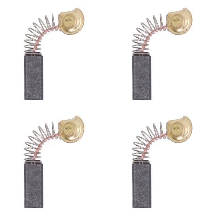 Balais De Charbon Pour Moteur électrique - Lot De 2, Dimensions 18x13x7 Mm, Pièce De Réparation Générique