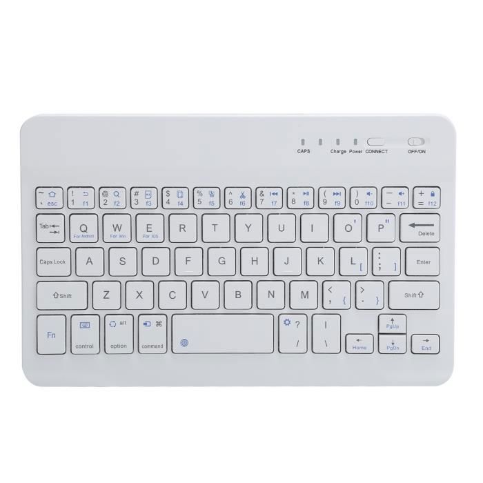 Mini clavier Bluetooth – OMABETA – HB028 – 59 touches – 13 raccourcis – Design chocolat