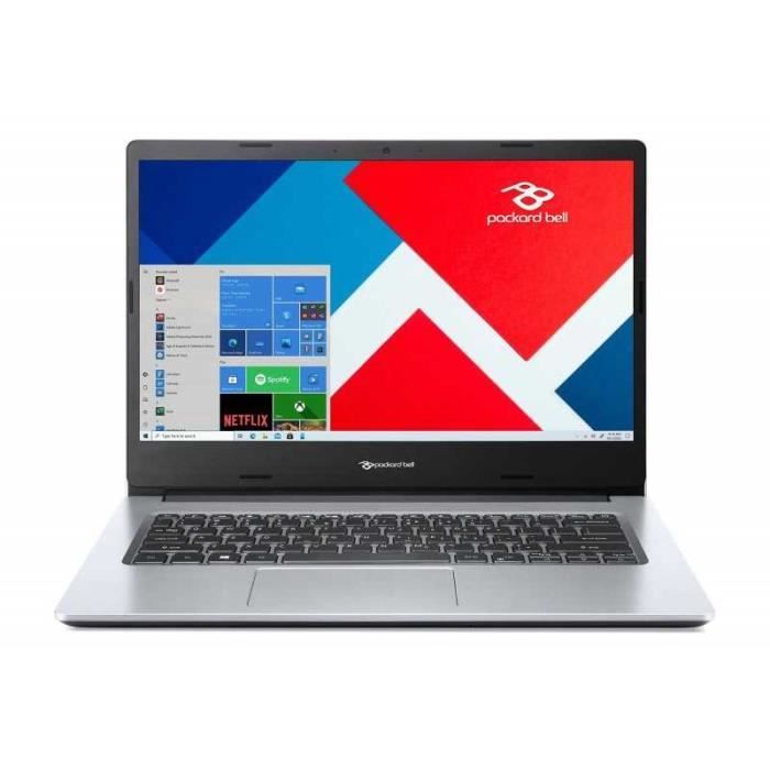 Packard Bell B114 33 C3N8 Celeron N4500 4 Go RAM SSD AZERTY - vue 3