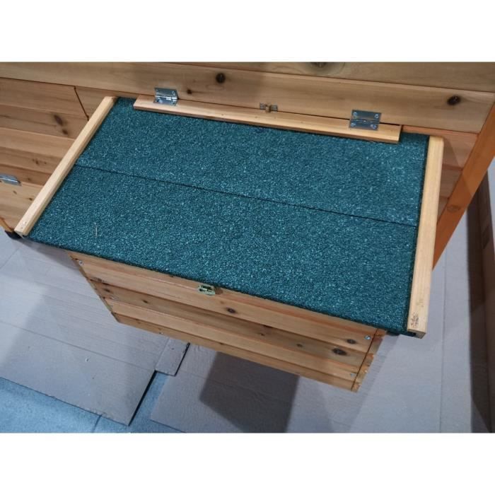 Meilleurs prix pour Pondoir Supplémentaire Pour Poulailler Challans Toit Shingle Vert