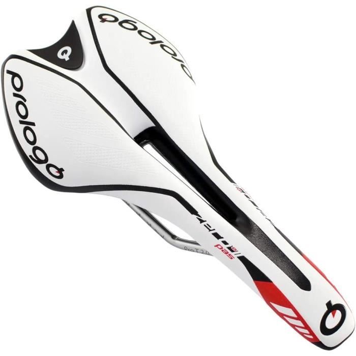Prologo PROLOGO ZERO II Pas T2.0 Rail Selle VTT Route Blanc x Noir PR2024 Cdiscount Sport
